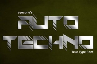 Auto Techno: A Strategic Font for Clear Communication and Effective Branding
