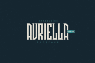 Avriella: A Bold Display Font for Eye-Catching Designs