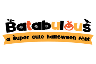 Batabulous Halloween Font