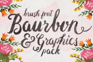 Baurbon: A Handwritten Font for Creative Workflows
