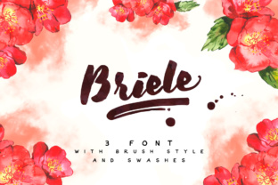 Briele: A Versatile Brush Font for Creative Projects
