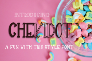 Chekidot: A Fun Font for Creative Projects