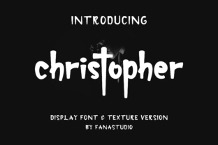Christopher: A Bold Display Font