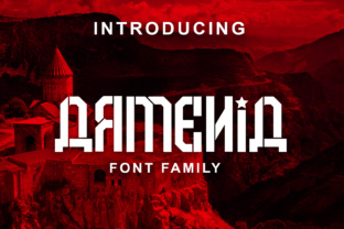 Discover the Power of Armenia: A Bold Font for Modern Design