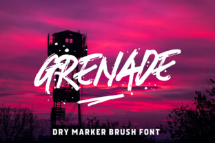 Grenade: A Bold, Handcrafted Font for Creative Expression