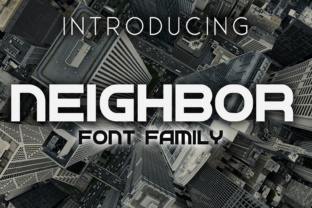 Neighbor: A Versatile Font for Design Projects