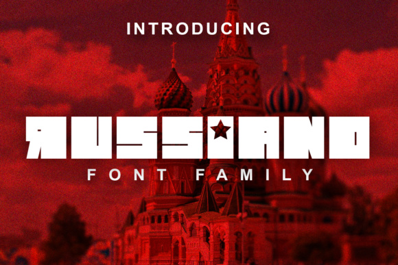 Russiano Font: Bold, Unique, and Timeless