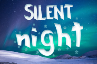 The Allure of Silent Night: A Winter-Inspired Font for Modern Design