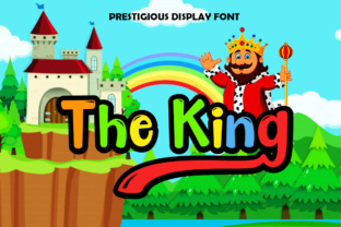 The King: A Playful Font for Creative Expression