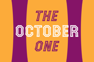 The October One: A Bold and Unique Display Font for Modern Design